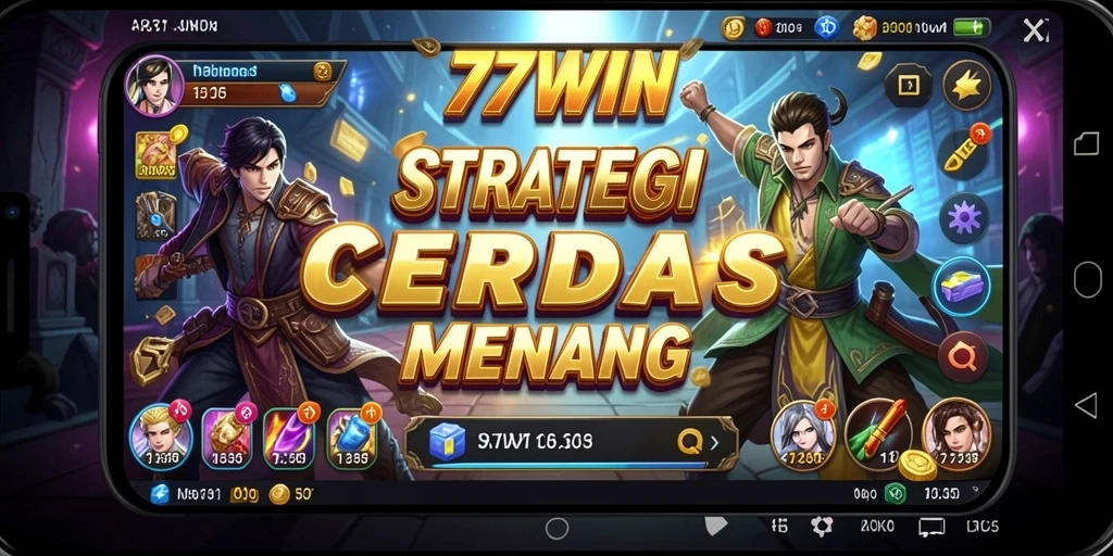 Screenshot utama 77WIN menampilkan aksi strategi yang mendebarkan.
