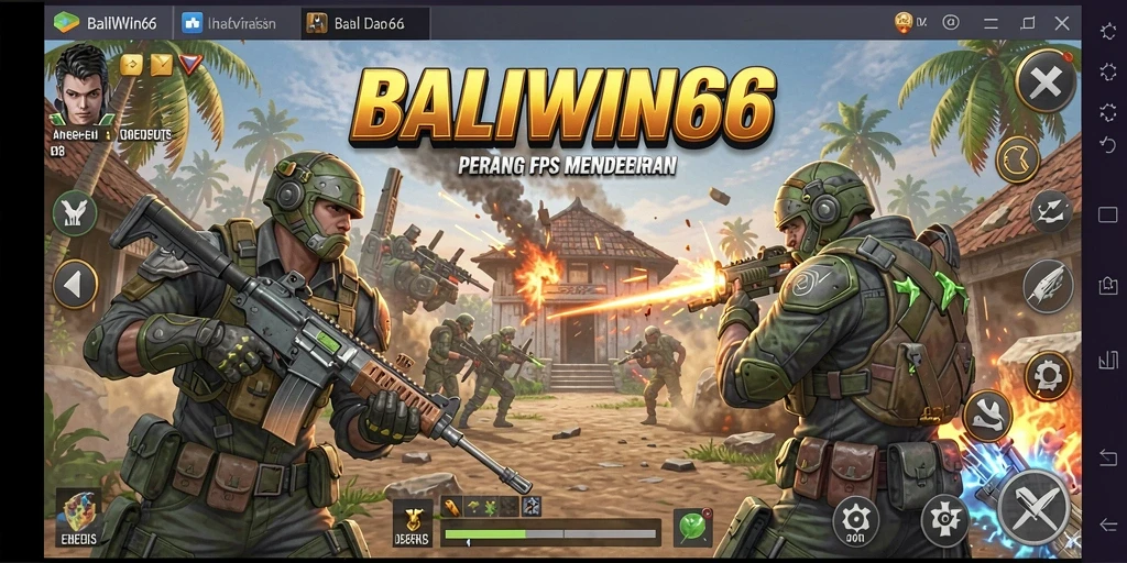 Tampilan gameplay BALIWIN66 yang intens dan mendebarkan.