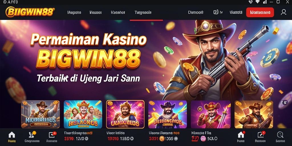 Screenshots dari gameplay Kasino yang seru dan menarik di BIGWIN88.