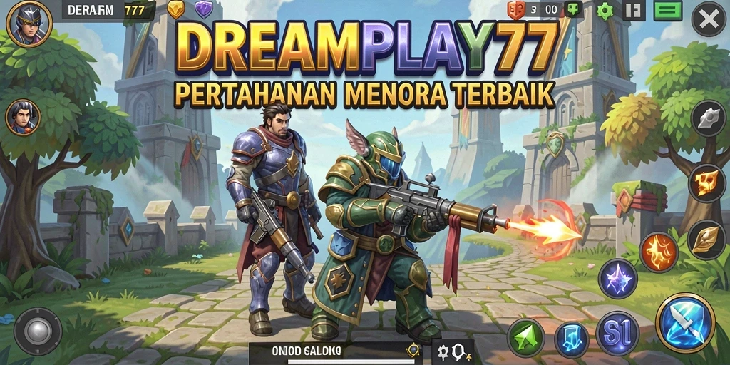 Gameplay menara pertahanan yang mendebarkan dan strategis.