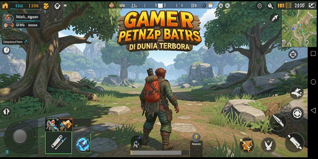 Tangkapan layar menunjukkan gaya permainan Open World yang memukau.