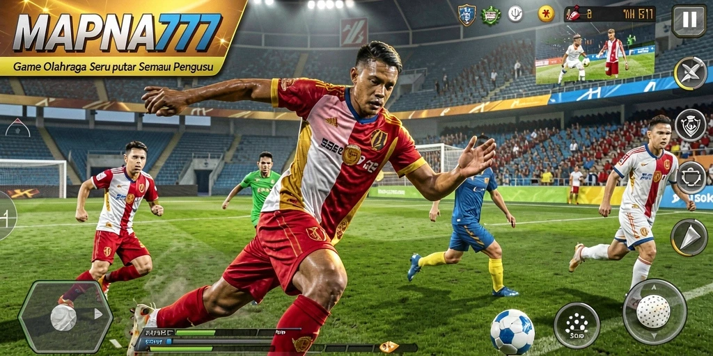 Tampilan gameplay seru dalam MAPNA777 yang menarik.