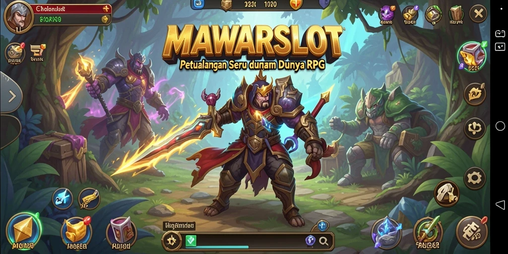 Tampilan gameplay MAWARSLOT yang seru dan menantang.