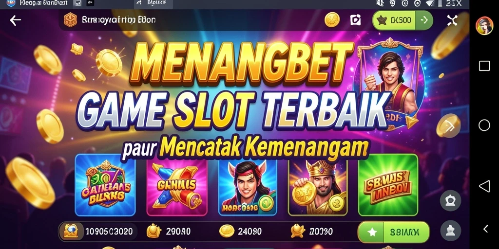 Tampilan menarik dari gameplay Slot di MENANGBET.