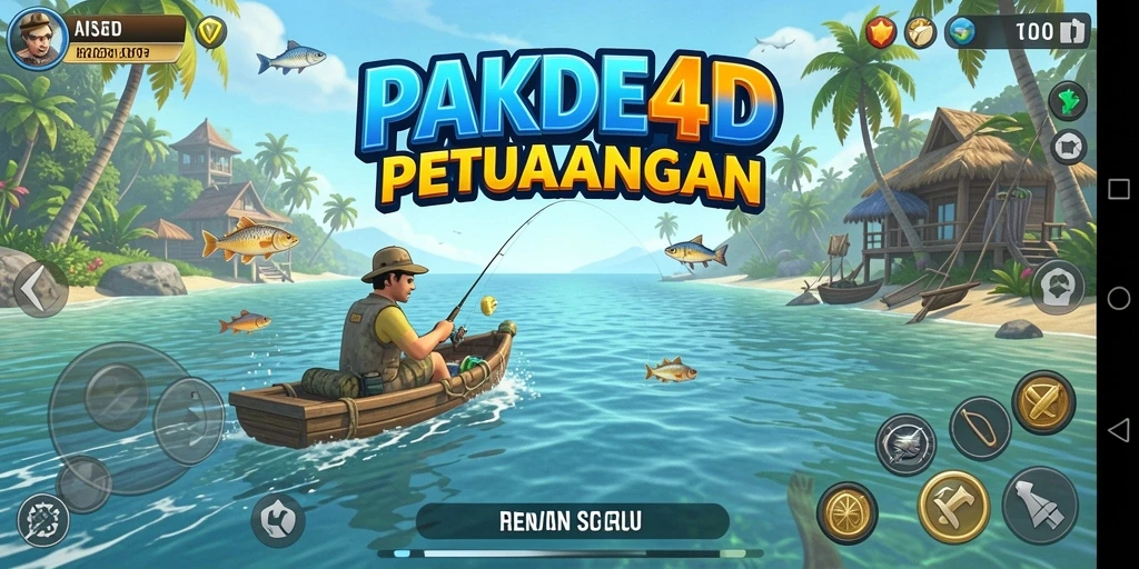 Gameplay seru dengan visual memancing yang menakjubkan di PAKDE4D.