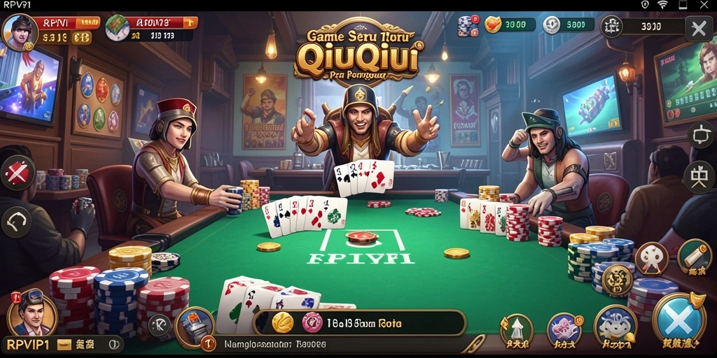 Tampilan gameplay seru RPVIP1 QiuQiu yang mengasyikkan.