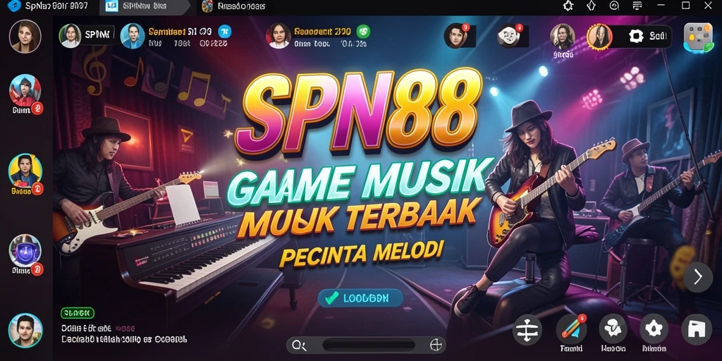 Tampilan gameplay SPN88 yang penuh warna dan interaktif.