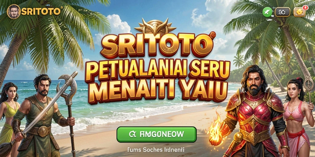 Tampilan gameplay SRITOTO yang penuh aksi dan petualangan.